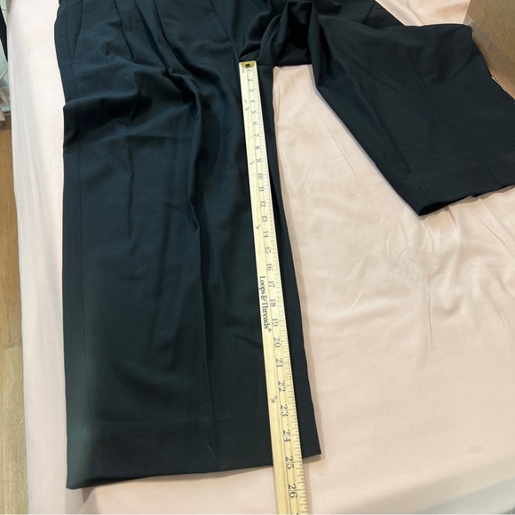 NWT COS Black Wool Barrel Ankle Pants - Picture 15 of 16